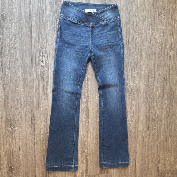 KanCan Denim - KanCan Crossover Waist Bootcut Jeans | Size L